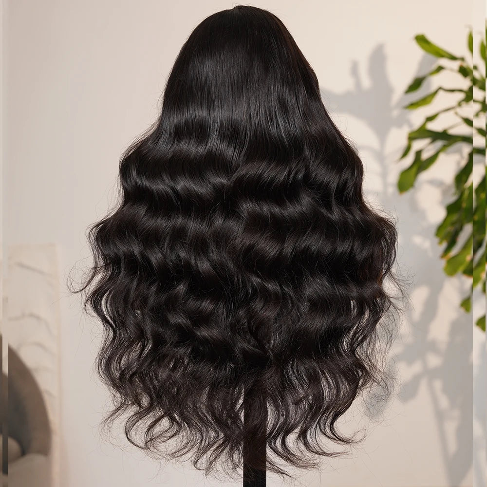 13x4 13x6 Human Hair Wigs Glueless Body Wave 6x5 HD Wear and Go Wig Pre Plucked Bye Bye Knots Virgin Hair Wigs for Women 30Inch