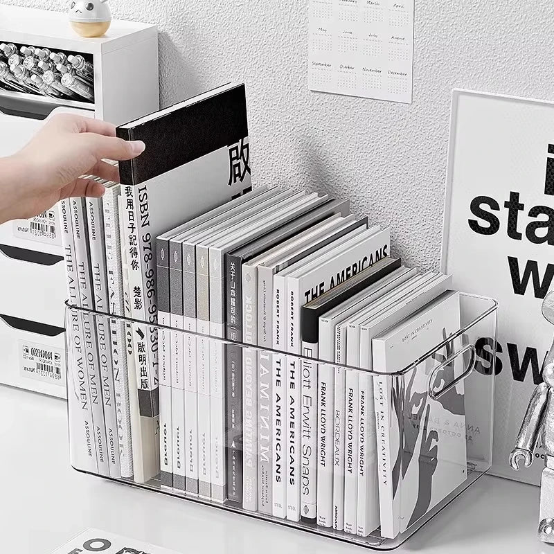 1-3pcs Refrigerator Organizer Bins With Handle Clear Plastic Pantry Food Freezer Tool Storage Box Stackable Fridge Accessories