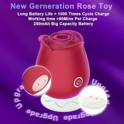 18+ Roses Sucking Vibrator For Women G-spot Clitoral Nipple Stimulator Vibrating Female 10 Modes Sex Toys Adult Supplies